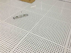 Aluminum anti-static ventilation floor 